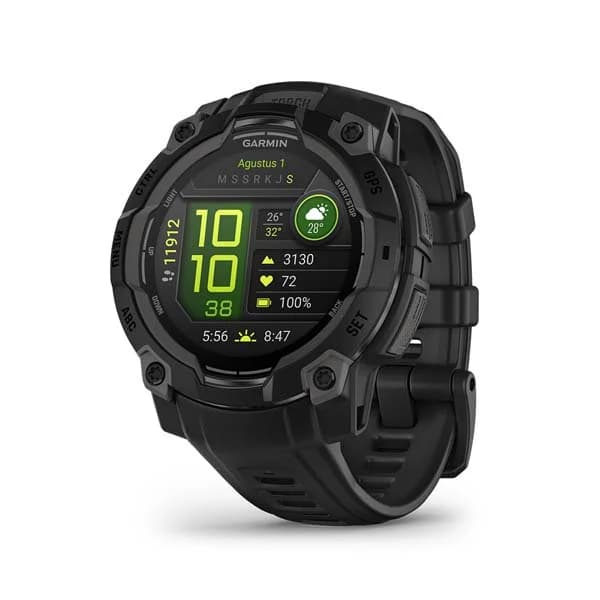 Garmin Instinct 3 AMOLED GPS Smartwatch - Garansi RESMI TAM